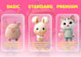create a cute 3d character, mascot, animal, or cartoon model